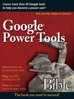 cover image of Google Power Tools Bible